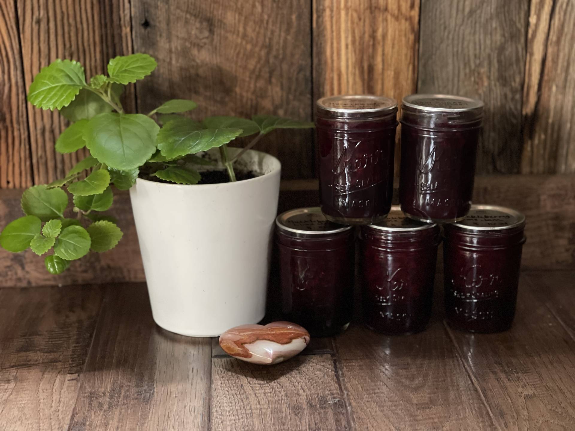 Huckleberry Lime Jam ~ Low Sugar! • Chocolate Box Cottage